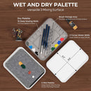 Nicpro Miniature Painting Kit with Wet Palette & Painting Handle | Blue — 6
