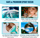Teexpert Epoxy Resin Kit for Beginners, Resin Kit with Coaster Molds, Silicone Molds Kit, Pigments, Crystal Clear… — 4
