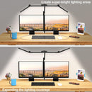 Micomlan Led Desk Lamp with Clamp, Architect Desk Lamp for Home Office with Atmosphere Lighting, 24W Ultra Bright… — 2
