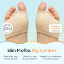 ZenToes Metatarsal Pads for Women, Ball of Foot Gel Cushion Sleeve, Medium 4
