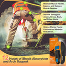 Orthotic Inserts for Women Men, Comfort Work Boot Insoles for Standing All Day, 100% Memory Foam 240LBS+Heavy-Duty Orthopedic Inserts for High Arch and Plantar Fasciitis, Size 11 Women / 9 Men — 6