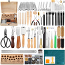 458 Pcs Leather Working Kit Leather Crafting Kit Leathers Working Tools — 1