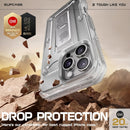 SUPCASE for iPhone 16 Pro Case with Screen Protector & Kickstand, Clear — 3
