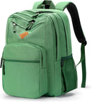 ZORFIN 26L Backpack for College, and Travel: Water Resistant Bookbag - Lemon Green | 16.5 Inch — 1