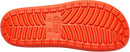 Crocs Unisex Adult Classic Low Profile Lightweight Slip-On Clogs – Lava — 7