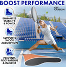 Carbon Fiber Insoles - 2 Pcs, Men 9, Women 9.5 - Shoe Inserts — 2