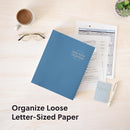 Smead Desk File Sorter, A-Z File Organizer, 20 Dividers, Letter, Dark Blue — 3