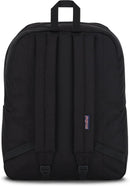 JanSport SuperBreak One Backpacks - Durable, Lightweight Bookbag with 1 Main Compartment, Front Utility Pocket with Built-in Organizer - Premium Backpack, Black | One Size — 2