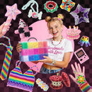 Simetufy 10000Pcs Pony Beads Bulk 30 Colors for Rave Kandi Bracelet Making — 6
