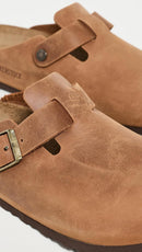 Birkenstock Men's Boston Sandals – Cognac — 4