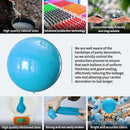 Light Blue Balloons 9pcs 36 Inch Extra Large Big Jumbo Giant Baby Sky Aqua Blue Balloons for Graduation Baby Shower Gender Reveal Weddings Birthday Party Decorations | 36inch（Giant） | D08-light Blue — 5