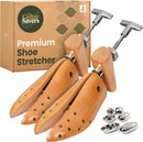 Professional Shoe Stretcher 2-Way Wooden Stretcher for Men & Women, Shoe Expander, Length & Width Shoe Widener — 1