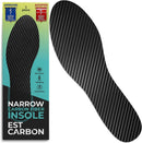 EstCarbon - Carbon Fiber Insole - 1 pc, Women 9.5 - Womens Carbon Fiber Shoe Insert - Stiff Foot Plate - Turf Toe Orthotic - Rigid Sole for Hallux Rigidus, Mortons Extension - Sneaker Support — 1