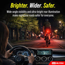 USB Rechargeable Bike Lights Set with Bell, LED Bicycle Front Rear Light — 7
