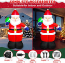 Danxilu 5FT Christmas Inflatables Santa Claus with Gift Bag Outdoor Decor — 8