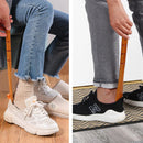 WLMALL Premium Wooden Shoe Horn, 2 PCS Shoehorns Durable, 13" Long Handle Shoe horns, Lazy Sho… — 6