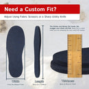 The Felt Store Wool Felt Insoles for Men and Women – 8mm Long-Lasting Shoe Inserts with Cushioning, Adjustable, Warm Wool Boot Insoles for Winter, 2 Pair — 6