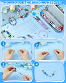 FIVEIZERO 21 Pieces Beading Needles Set, 6 Sizes Seed Beads Needles Big Eye, Collapsible Beading Needles Set for… — 4