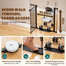 Mumeasy 36" Extra Tall Dog Gate,29.7"-40.5" Baby Gate for Stairs & Doorways