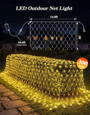14.8x5FT Christmas Net Lights Outdoor Plug in with 8 Modes — 2