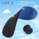 2 Pairs Memory Foam Shoe Inserts for Men Women, Comfort Insoles - Blue — 3