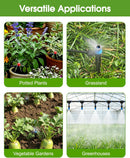 240FT Drip Irrigation System Kit, Quick-Connect Garden Watering System — 8