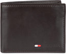 Tommy Hilfiger Men's Leather Orson RFID Bifold Wallet with Removable Passcase — 12
