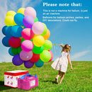IDAODAN Electric Balloon Pump, Portable Electric Balloon Blower Machine Inflator Air Pump for Party Decorations | Red Blue — 7