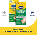 Dr. Scholl's Ingrown Toenail Pain Reliever, Medicated Gel Softens Nails for Easy Trimming, Foam Ring and Bandage Protect the Affected Area, Ingrown Toenail Treatment, White 0.3 Oz — 2