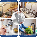BFONS Silicone Faucet Handle Drip Catcher Drying Tray Mat Dish Soap Sponge Holder Accessories Gadgets for Kitchen… — 7