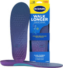Dr. Scholl's Walk Longer Insoles - Comfortable Plush Foam Cushioning Inserts for Walking, Hiking, and Standing on Feet All-Day with Arch Support - Walk 50% Longer Without Muscle Fatigue - Women's Size 6-11 — 1