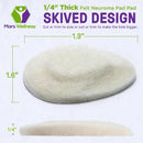 Comfort Metatarsal Felt Neuroma Pads for Feet - Ball of Foot Pads - 4 Pairs 2
