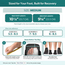 BraceAbility Closed Toe Medical Walking Shoe - Lightweight Broken Toe Cast Boot, Fractured Foot Brace for Metatarsal Stress Fracture, Post-op Bunion, Hammertoe Surgery Recovery - For Men or Women (M) — 2