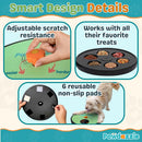 Adjustable Dog Nail Scratch Board with Treat Box – Interactive Dog Nail File Scratch Pad | Built-in Treat Dispenser | Non-Slip | Stress-Free Nail Care for Dogs — 4
