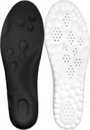 4D Cloud Memory Foam Insoles Men Women, Black, US M: 6.5-7.5/W: 8-9 — 1