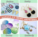SANAAA UV Resin Clear Hard Type 100g,Low Viscosity Resin,Ultraviolet Fast Curing Sunlight Thin Resin for Jewelry… — 5
