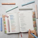 BLIEVE Bible Highlighters No Bleed Through, Pastel Colors, Dual Tip, 8 Pack | COASTAL DREAM — 3