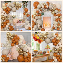 Amandir 153pcs Burnt Orange Balloon Garland Arch Kit Different Sizes — 6