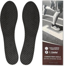 Carbon Fiber Insole, 1.5mm 2Piece, Shoe Insert, 270mm Rigid - Extra Strong Hard, Orthotic Shoe Stiffener Insert for Foot Arthritis, Turf Toe, Hallux Rigidus, Mortons Toe Men's 10.5 Women's 11.5 — 1