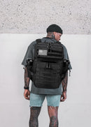LHI Military Tactical Backpack for Men and Women 45L Army 3 Days Assault Pack Bag Large Rucksack with Molle System Black — 6