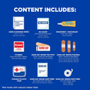 BAND-AID Brand Travel Ready Portable First Aid Kit, 80 Piece — 3