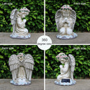 Sharita Solar Angel Garden Statues Outdoor,Garden Angel,Praying Angels Figurines