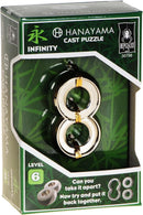 Infinity Hanayama Puzzle, Level 6, Red Velveteen Pouch, Bundle — 3