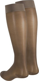 Truform Sheer Compression Stockings, 15-20 mmHg, Women's Knee High Length, 20 Denier, Taupe, Large | Large (1 Pair) — 7