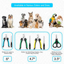 Candure Dog Nail Clippers and Trimmer with Safety Guard to Avoid Over-Cutting Toe Nails, Professional Grooming Pet Nail Clipper with Nail File for Small, Medium & Large Breeds — 8