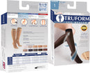 Truform Sheer Compression Stockings, 15-20 mmHg, Women's Knee High Length, 20 Denier, Nude, Medium | Medium (1 Pair) — 3