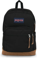 JanSport Right Pack Backpack - Durable Daypack with Padded 15" Laptop Sleeve, Spacious Main Compartment & Integrated Water Bottle Pocket - Black — 1
