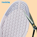 3 Pairs Super-Soft Shoe Insoles Inserts, Breathable, Sweat-Absorbent, Two-Layered Shoe Inserts of Foam that Fit in Any Shoes (Women 8.5-11 Men 7.5-10) — 7