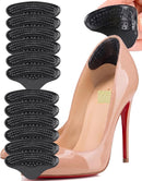 Heel Grips Mens Womens Shoes Black 6 Pairs — 1