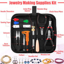 Thrilez Wire Wrapping for Jewelry Making, Repair and Beading Supplies Kit with Craft Ring Wire, Tools, Pliers and… — 4